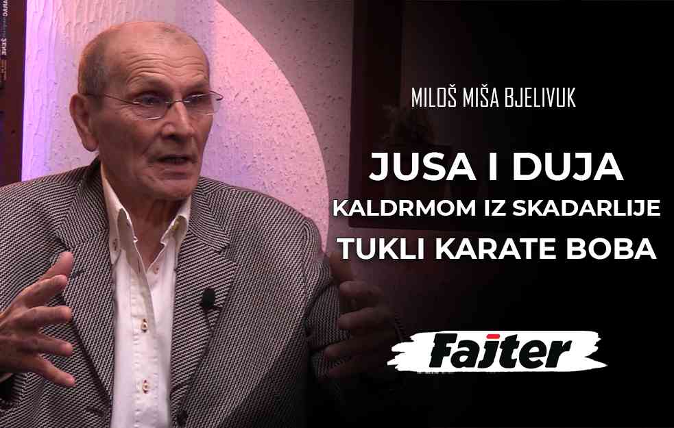 TAKO SE ŠIBALA STARA GARDA: Jusa i Duja kaldrmom iz Skadarlije tukli Karate Boba (VIDEO)